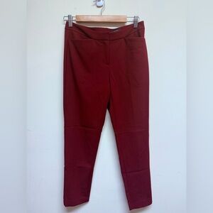 Halogen Rust Red Ankle Pants